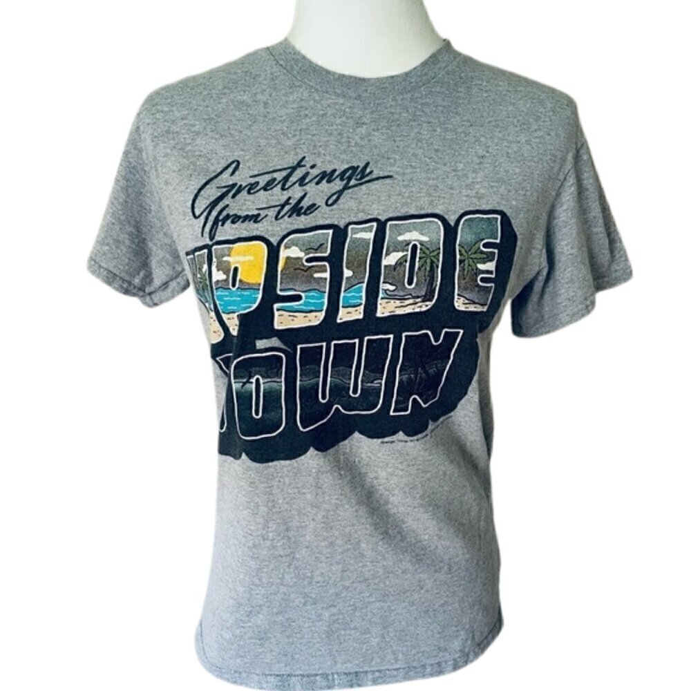 Stranger Things Gray T-Shirt - Size Medium